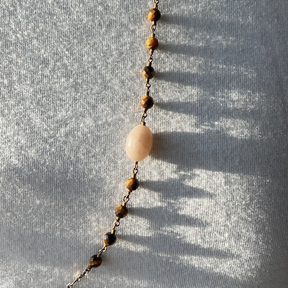 3 for $20 || Delicate bohemian 16” necklace with beads - Picture 4 of 5